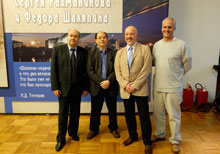 Gruppenbild mit Direktor vom Glinka Museum